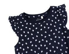 Name It dark sapphire seashells kjole